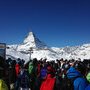 Faire la queue à Riffelberg